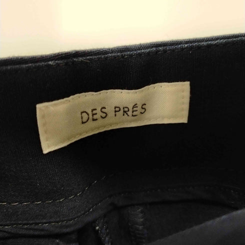 デプレ DES PRES プレーンコットンストレッチ スリムパンツ レディース JPN:36