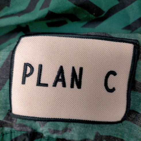 プランシー PLAN C 総柄 プリントバック カシュクール ワンピース レディース JPN:38