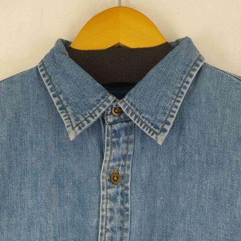 ギャップ Gap 01AW メタルボタン デニムシャツ メンズ M