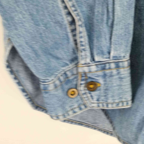 ギャップ Gap 01AW メタルボタン デニムシャツ メンズ M