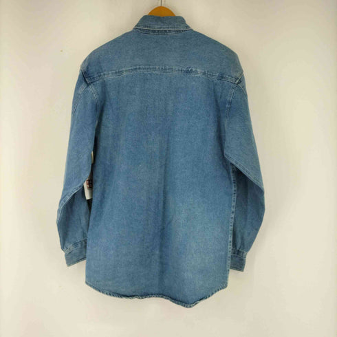 ギャップ Gap USA製 OLD GAP 紺タグ BD デニムシャツ メンズ S
