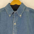 ギャップ Gap USA製 OLD GAP 紺タグ BD デニムシャツ メンズ S