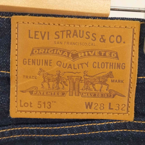 リーバイス Levis 513 ストレートジップフライデニム メンズ W28