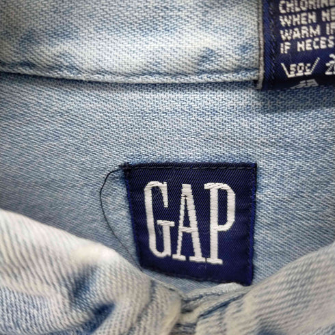 ギャップ Gap USA製 OLD GAP BD デニムシャツ メンズ M