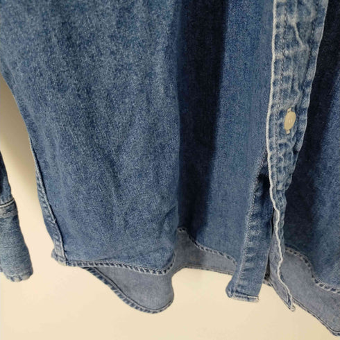 ギャップ Gap USA製 長袖デニムシャツ メンズ L