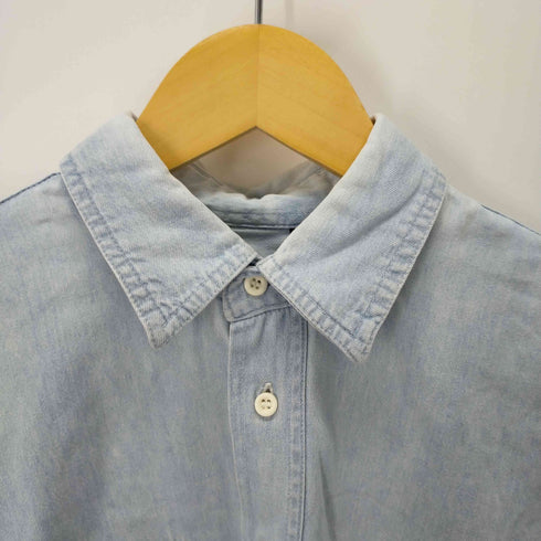 ギャップ Gap OLD GAP 刺繍ロゴ デニムシャツ メンズ M