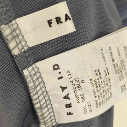 フレイアイディー FRAY I.D ベロアストレートワンピース レディース JPN:0