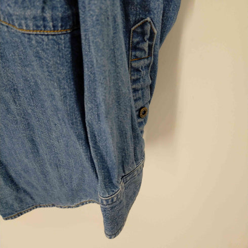 ローレンジーンズカンパニー LAUREN JEANS COMPANY フロントギミック デニムシャツ レディース 1X