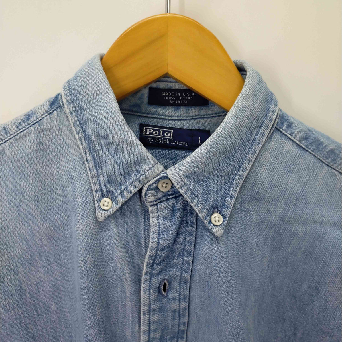 ポロバイラルフローレン Polo by RALPH LAUREN USA製 ポニー刺繍 BD  