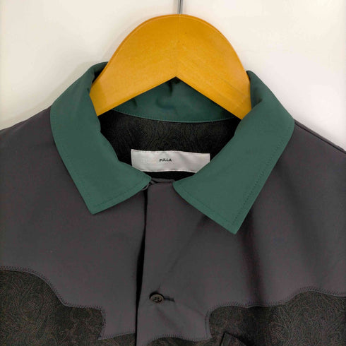トーガプルラ TOGA PULLA キュプラジャガードシャツ レディース 36