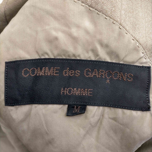 コムデギャルソンオム COMME des GARCONS HOMME 80-90s archive 金文字タグ ワッシャー加工 パワーショルダー 2B テーラードジャケット メンズ JPN:M