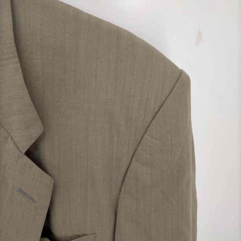 コムデギャルソンオム COMME des GARCONS HOMME 80-90s archive 金文字タグ ワッシャー加工 パワーショルダー 2B テーラードジャケット メンズ JPN:M