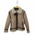 ザラ ZARA ダブルフェイスムートンジャケット メンズ import:S