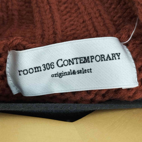ルーム サンマルロク コンテンポラリー room 306 CONTEMPORARY モックネックケーブルニット レディース FREE