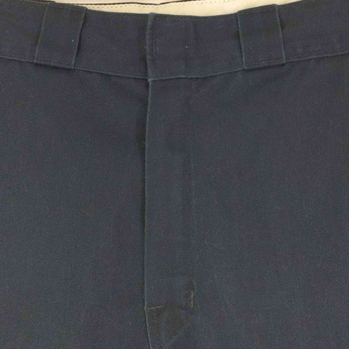 ディッキーズ Dickies センタープレス ワークパンツ メンズ 32X32