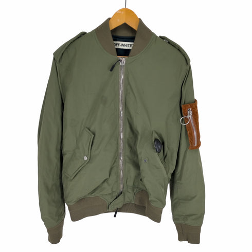 オフホワイト OFF-WHITE c/o virgil abloh フライトジャケット メンズ XXS