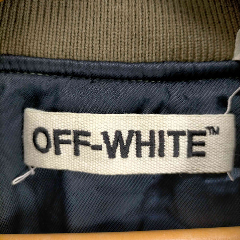 オフホワイト OFF-WHITE c/o virgil abloh フライトジャケット メンズ XXS