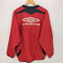 アンブロ UMBRO 90S ロゴ プリント ナイロン プルオーバー ジャケット メンズ O