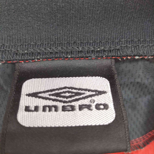 アンブロ UMBRO 90S ロゴ プリント ナイロン プルオーバー ジャケット メンズ O