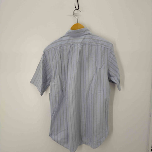 ラルフローレン RALPH LAUREN CLASSIC FIT ロゴ刺繍ストライプシャツ メンズ import:M