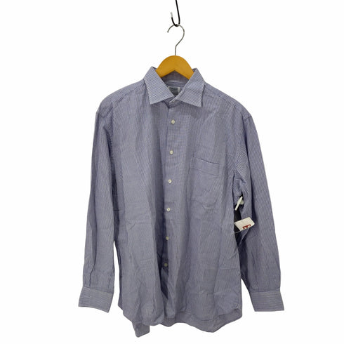 バーニーズニューヨーク BARNEYS NEWYORK TRUZZI ストライプシャツ メンズ 41