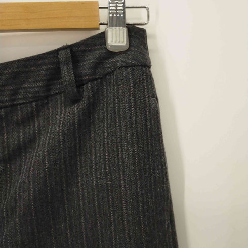 ミズイロインド mizuiro ind ストライプワイドパンツ レディース JPN:2