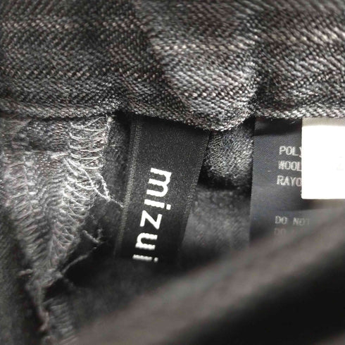 ミズイロインド mizuiro ind ストライプワイドパンツ レディース JPN:2