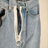 オフホワイト OFF-WHITE ジップデザインリメイクデニムパンツ メンズ US:28-29