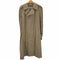 アクアスキュータム AQUASCUTUM MADE IN ENGLAND 裏地チェック柄 ロングトレンチコート メンズ