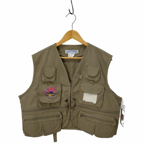 キャメル CAMEL フィッシングベスト メンズ