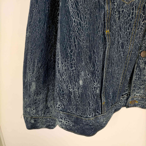 シュプリーム Supreme crackle denime trucker USA製 メンズ import:XL