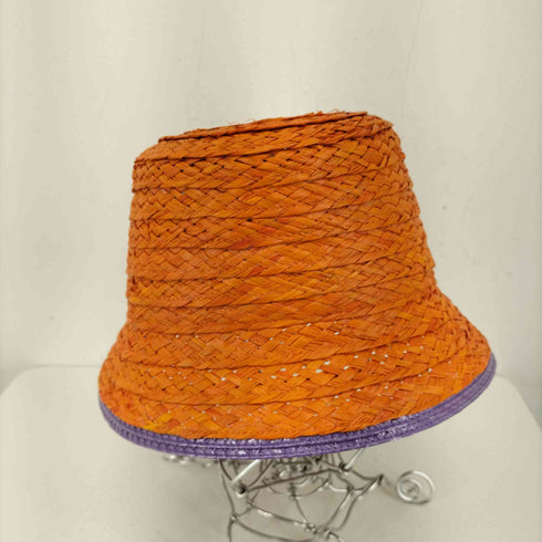 キジマタカユキ KIJIMA TAKAYUKI 23SS RAFFIA BUCKET HAT レディース 1