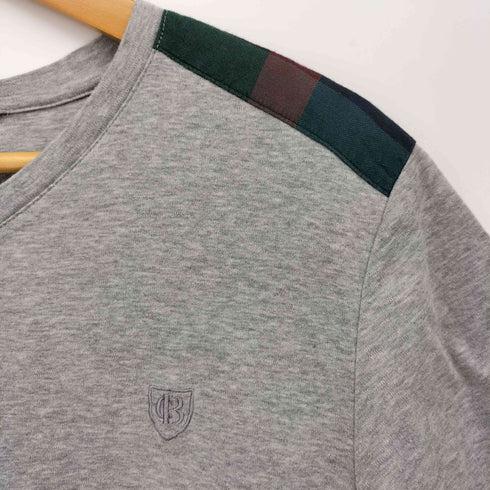 ブラックレーベルクレストブリッジ BLACK LABEL CRESTBRIDGE Vネック半袖Tシャツ レディース JPN:M