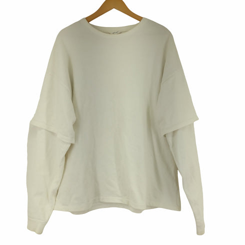 ウェルダー WELLDER Layered Sleeves Crewneck メンズ JPN:4
