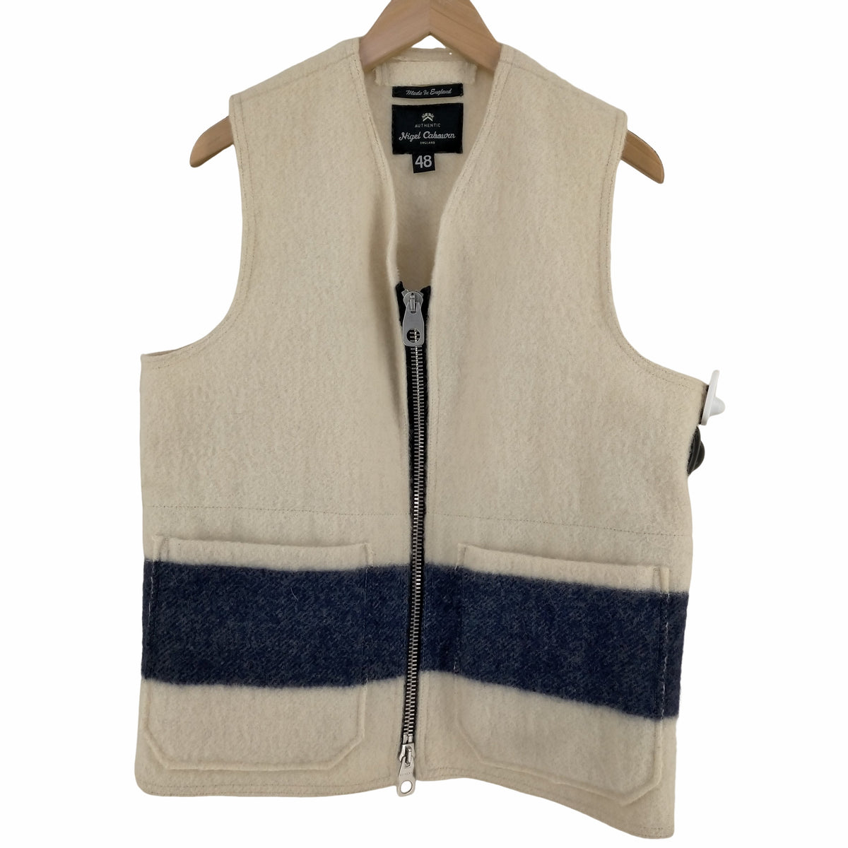 ナイジェルケーボン NIGEL CABOURN ZIP OVER VEST メンズ EUR：48 – ブランド古着買取販売バズストア