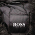 ヒューゴボス HUGO BOSS 襟ファー ライダースジャケット メンズ 40