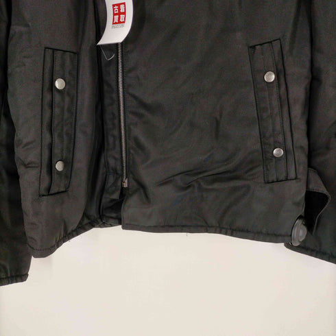 ヒューゴボス HUGO BOSS 襟ファー ライダースジャケット メンズ 40