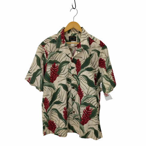 ハワイアンリザーブ HAWAIIAN RESERVE USA製 MADE IN HAWAII コットンアロハシャツ メンズ import:L