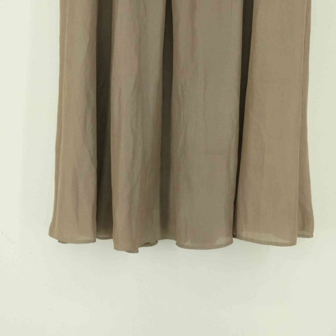 ユナイテッドアローズグリーンレーベルリラクシング UNITED ARROWS green label relaxing ナロー フレア ロング スカート レディース FREE