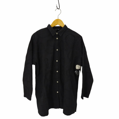 ヤッコマリカルド YACCO MARICARD 総ピンタック ロングスリーブシャツ レディース JPN:2