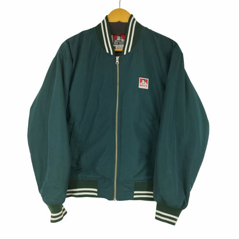 ベンデイビス BEN DAVIS バックロゴプリント ジップアップブルゾン メンズ M