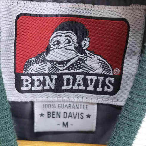 ベンデイビス BEN DAVIS バックロゴプリント ジップアップブルゾン メンズ M