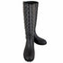 サンローランパリ SAINT LAURENT PARIS Rubber Crystal Rain Boots ストーン付き ロングレインブーツ レディース 40