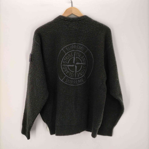 シュプリーム Supreme 2023AW Stone Island Boucle Cardigan ブークレカーディガン メンズ import:M
