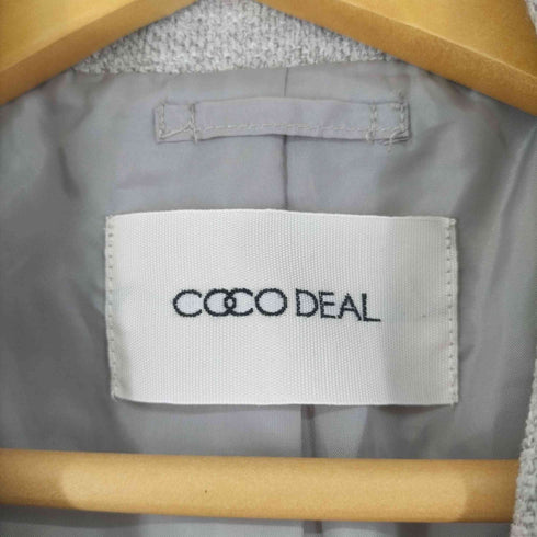 ココディール COCO DEAL ダブルフェイスツイードオーバージャケット レディース JPN:1