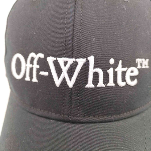 オフホワイト OFF-WHITE 23AW DRILL LOGO hat メンズ M