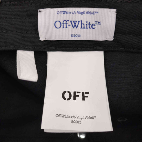 オフホワイト OFF-WHITE 23AW DRILL LOGO hat メンズ M