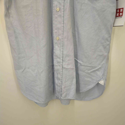 エルメネジルドゼニア ERMENEGILDO ZEGNA マチありBD半袖シャツ ボタンダウン メンズ 38/15