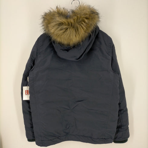 アバクロンビーアンドフィッチ Abercrombie & Fitch フェイクファーナイロンジャケット メンズ JPN:M