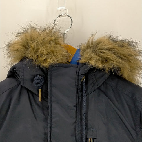 アバクロンビーアンドフィッチ Abercrombie & Fitch フェイクファーナイロンジャケット メンズ JPN:M
